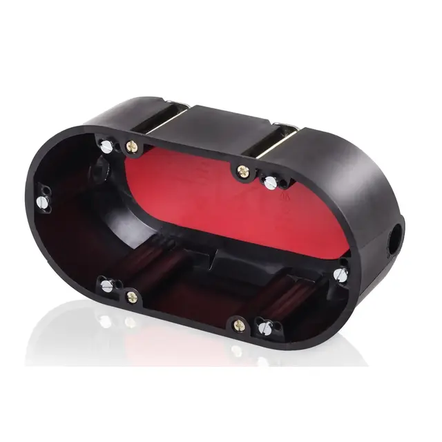 BS118 Puszka przeciwogniowa, do pustych ścian, osprzętowa 60mm, podwójna, głęboka, E90