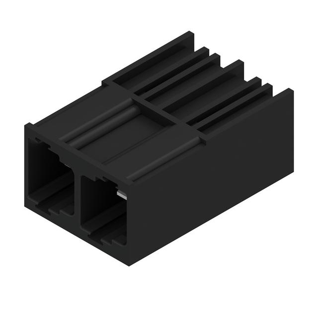 SU 10.16HP/02/90G 3.5AG BK BX Wtyki PCB (złącza płyty), 10.16 mm, Liczba biegunów: 2, kąt odejścia: 90° /90szt./ 1813330000 WEIDMÜLLER