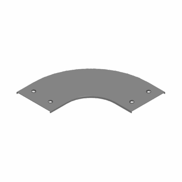 PZKKZC50 Pokrywa kolanka 90° z zamk. 2,0 mm