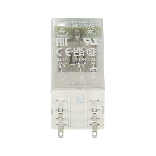 PRZEKAŹNIK CR-M125DC2L, A1-A2=125V DC, 2 STYKI C/O 250V/12A, LED
