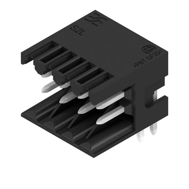 S2L 3.50/08/90 3.5SN BK BX Wtyki PCB (złącza płyty), 3.50 mm, Liczba biegunów: 8, kąt odejścia: 90° /132szt./ 1728320000 WEIDMÜLLER