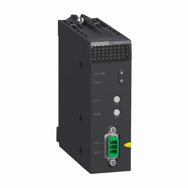 Modicon X80, moduł komunikacyjny master, 62 urządzenia na we/wy cyfrowych, 31 urządzeń na we/wy anal