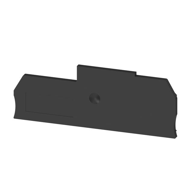 ZAP ZSI2X6/4X2.5 Płytka końcowa (styki), 92.6 mm x 2.7 mm, czarny /50szt./ 1059310000 WEIDMÜLLER