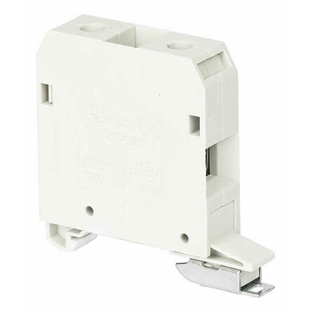 ZG-G25/TS35 ZŁĄCZKA K.BIAŁY