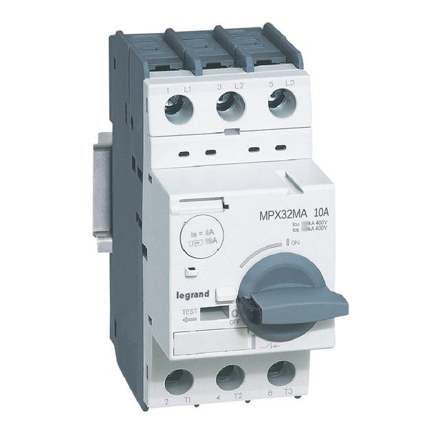 Wyłącznik Silnikowy 3P 10-130A Wyzwalacz Magnetyczny Mpx3 32Ma 417350 LEGRAND