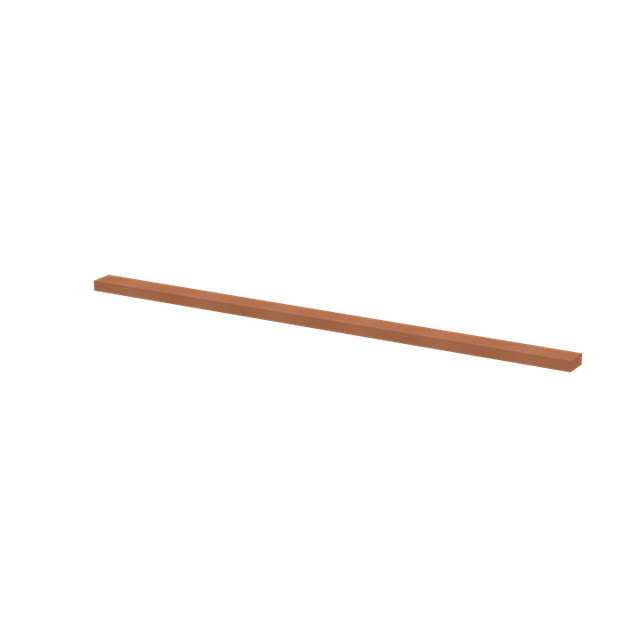 ZX1016 Szyna Cu 20x5mm, L:996mm