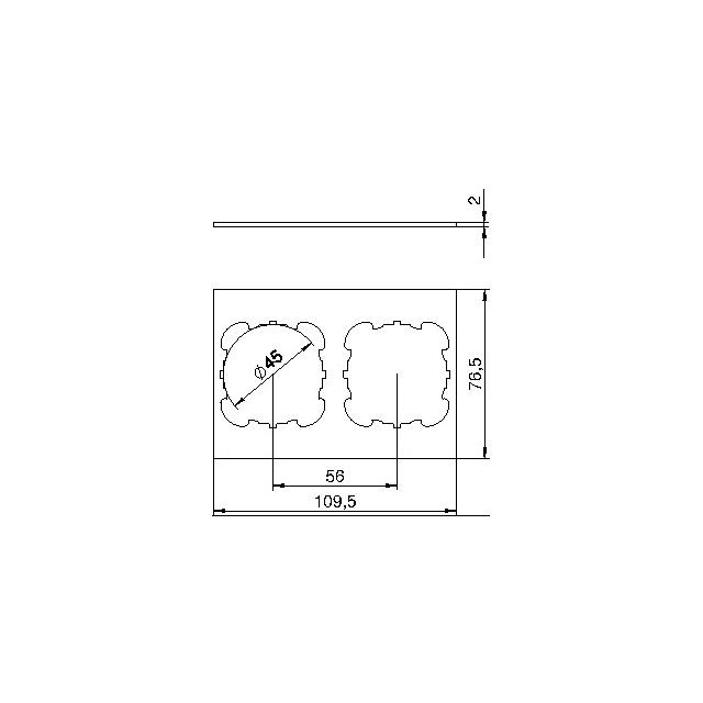 T4B/P3S, PŁYTKA MONTAŻOWA