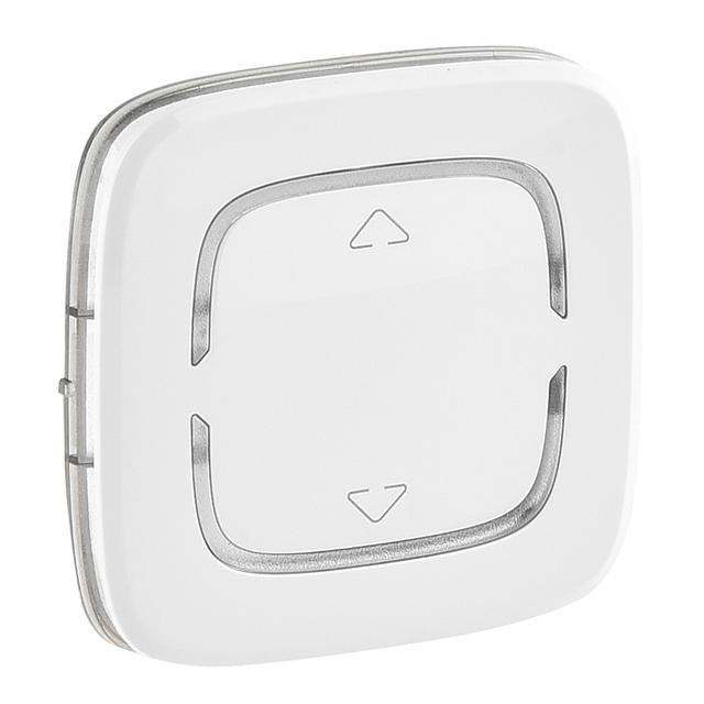 MY HOME VALENA ALLURE - KLAWISZ STEROWNIKA PODSTAWOWEGO GÓRA-DÓŁ BIAŁY, Legrand