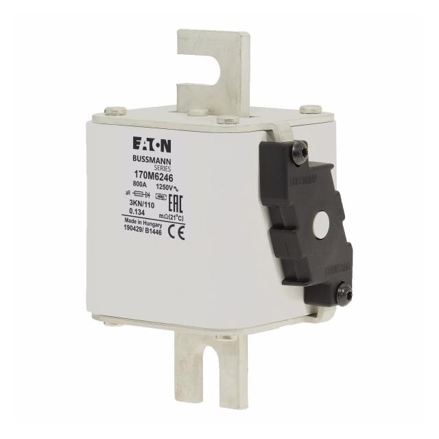 FUSE 800A 1250V 3KN/110 AR Wkładka szybka 800A AC 1250V rozmiar 3 76x92x139 mm aR DIN IEC 170M6246 E