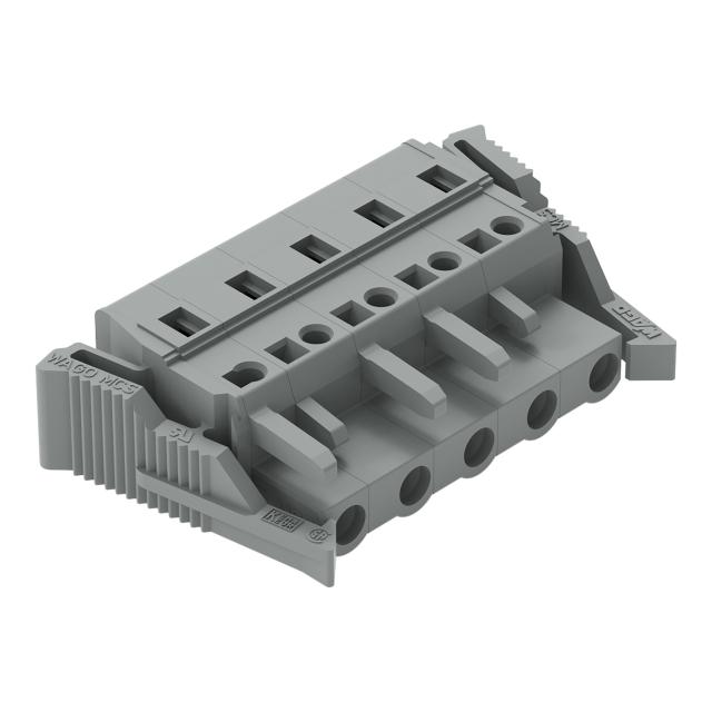 MCS-MIDI Classic gniazdo 5-bieg. szare raster 7,5 mm /50szt./ WAGO