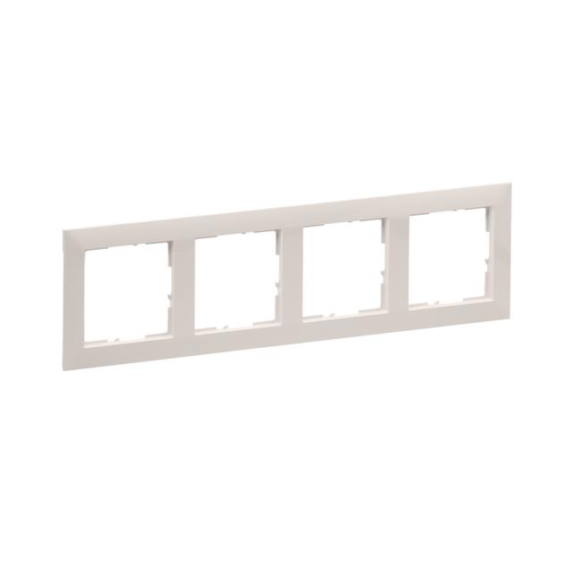 Suno Ramka Poczwórna 4-Krotna Piasek 721534 LEGRAND