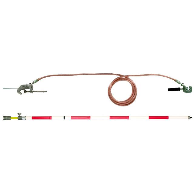 Zestaw uziemiający kolejowy 50 mm2, dł. 4 m