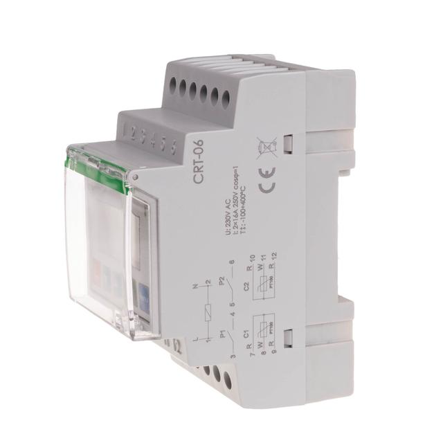 CYFROWY REGULATOR TEMPERATURY (BEZ SOND), ZAKRES REG. -100-400° C, DO WSPÓŁPRACY Z CZUJNIKI 2XPT100