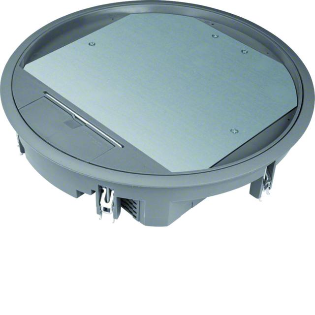 tehalit.VE-EE Pokrywa uchylna VR12 fi306 wykładzina 12mm stal szary PA VR12127011 HAGER