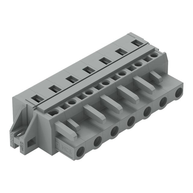 MCS-MIDI Classic gniazdo 7-bieg. szare raster 7,5 mm /25szt./ WAGO