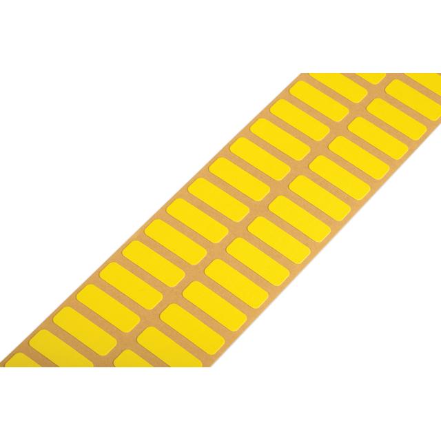 etykiety samoprzylepne z tkaniny 20 x 7 mm żółte 3000 szt./rolka WAGO