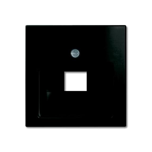 BASIC55 Pokrywa do gniazd UAE czarny-chateau