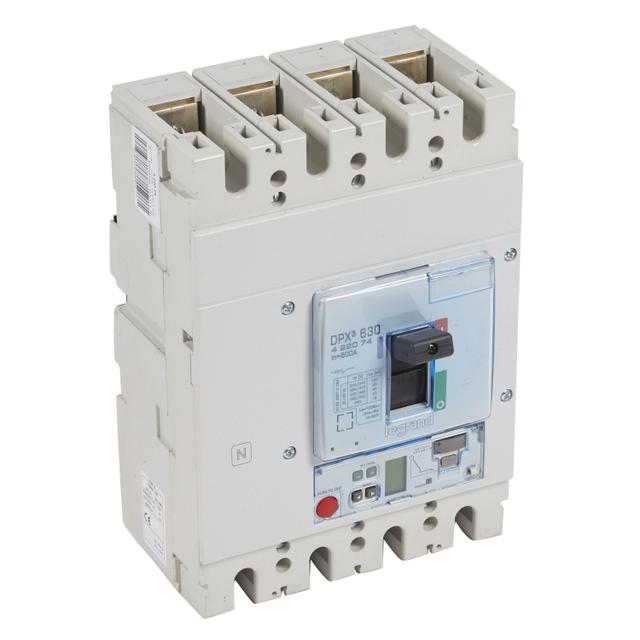 Wyłącznik DPX3 630 S2 4P 500A 50Ka 422074 LEGRAND