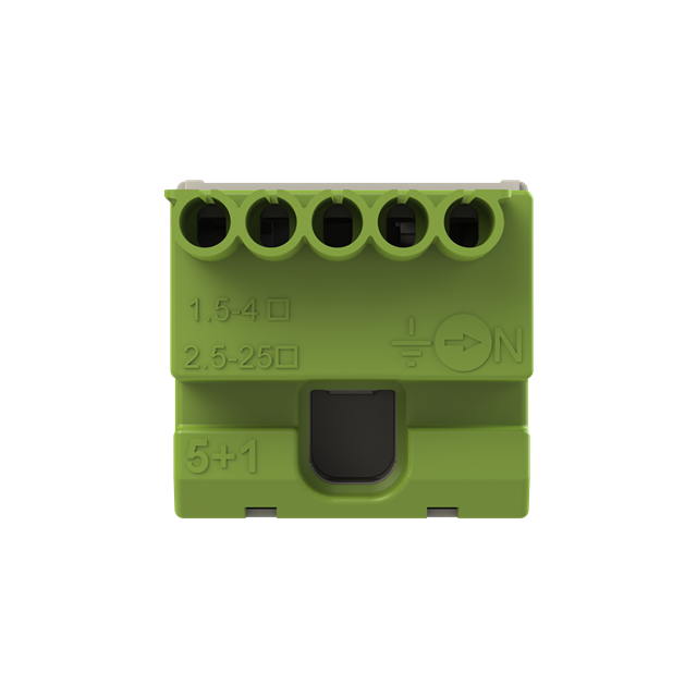 Listwa zaciskowa wtykowa PE 5*1,5-4mm2+1*25mm2