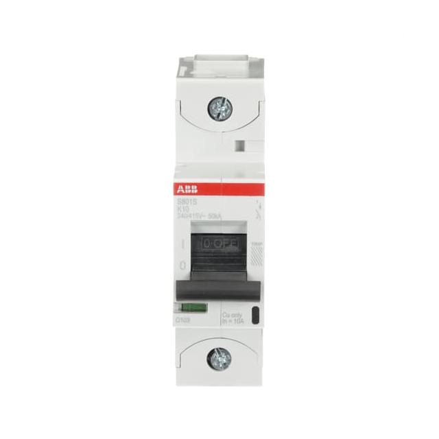 S801S-K10 Wyłącznik nadprądowy 50kA 1P K10A 2CCS861001R0427 ABB