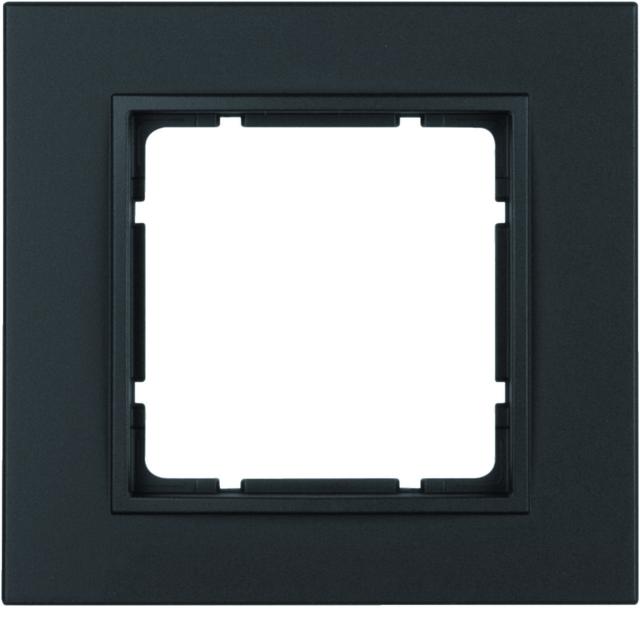 BERKER B.7 Ramka pojedyncza antracyt mat 10116626 HAGER
