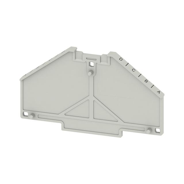 TW PRV4 D-A SE Płyta separacyjna (terminal), drukowane, D-A, pionowe, 70 mm x 41.1 mm, szary /10szt./ 1312390000 WEIDMÜLLER