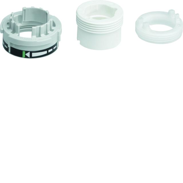 BERKER Adaptery redukcyjne do napędu zaworu grzejnikowego biały EK072 HAGER