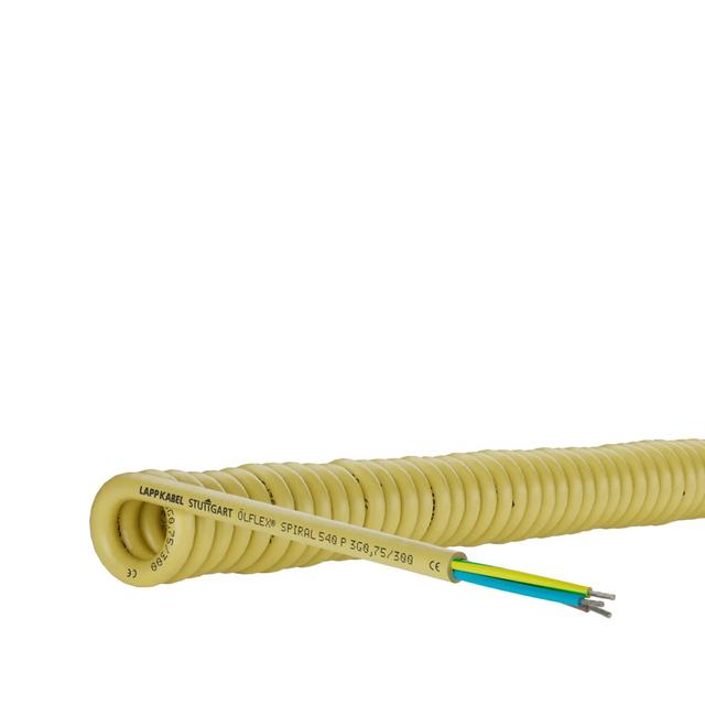 ÖLFLEX SPIRAL 540 P MIT SCHUKOWINKELSTECKER3X1,5