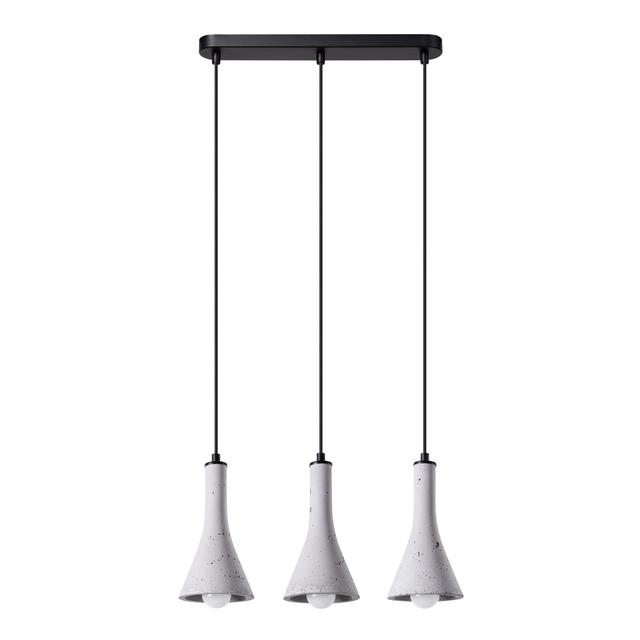 Sollux Lampa wisząca REA 3L beton SL.1225