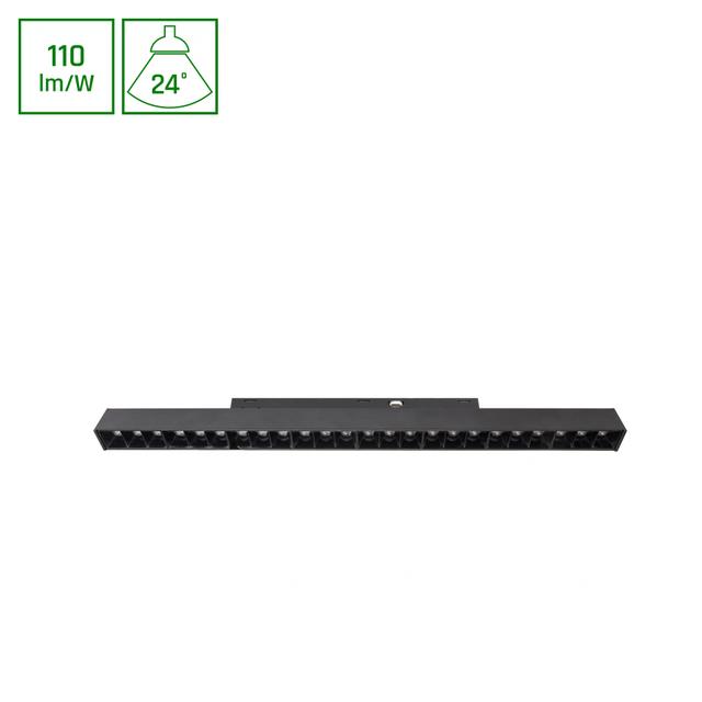 SYSTEM SHIFT BASIC - GRID M OPRAWA LINIOWA 330MM 18W 2700K CZARNY