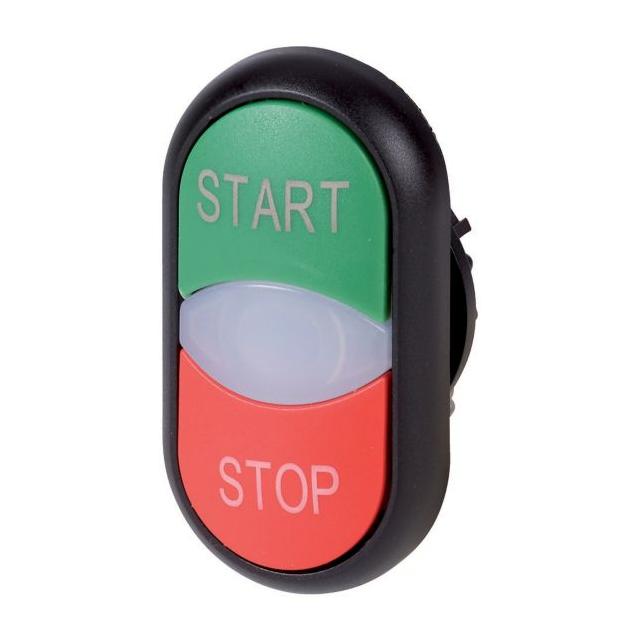 M22S-DDL-*-*-* Napęd przycisków podwójnych z samopowrotem 230350 EATON