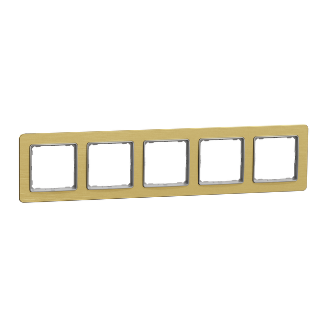 Sedna Elements, ramka 5-krotna, szczotkowane złoto