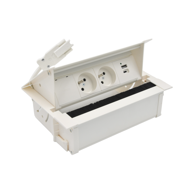 "Simon 480 TS48-710E20B00-33 Cover 2 gn. typ E + ładowarka USB typ A+C