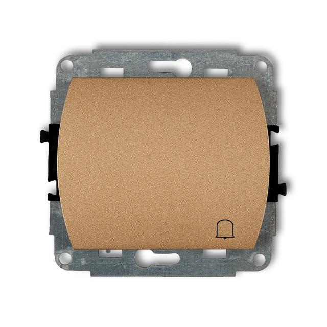 TREND Mechanizm łącznika zwierny dzwonek podświetlanego złoty metalik