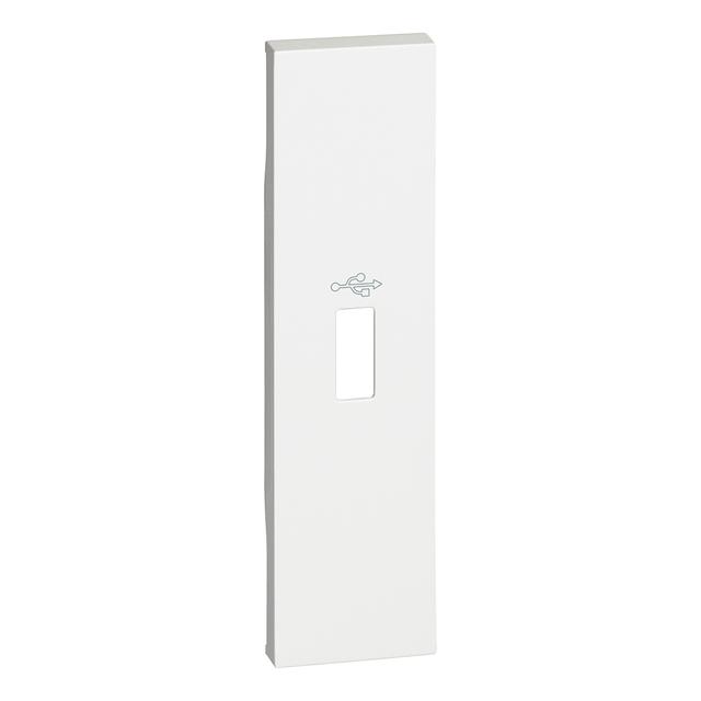 Living Now - Plakietka Gniazda Usb - 1 Moduł - Biel Bticino KW10P LEGRAND