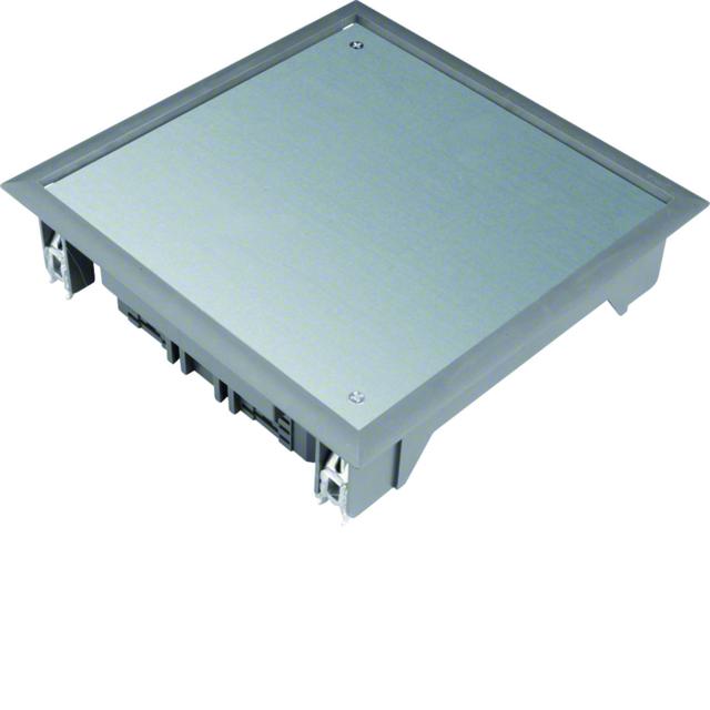 tehalit.VE-EE Pokrywa pełna VDQ06 200x200 wykładzina 5mm stal szary PA VDQ06057011 HAGER