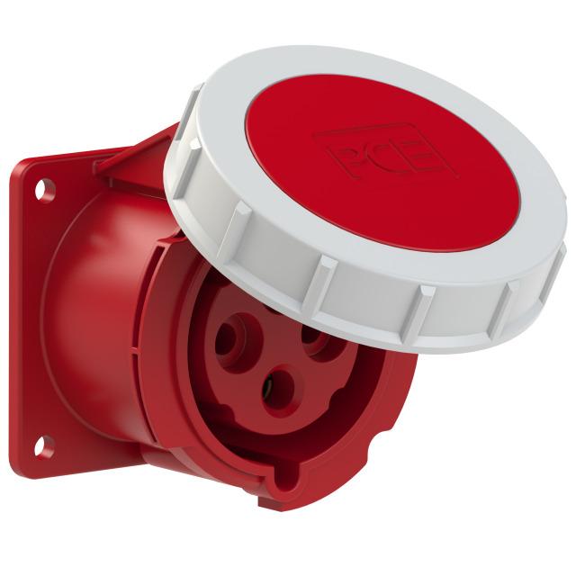 GNIAZDO TABLICOWE PROSTE POWER TWIST IP67 32A 400V 3P+Z 75x75mm 3242-6 15493 PCE