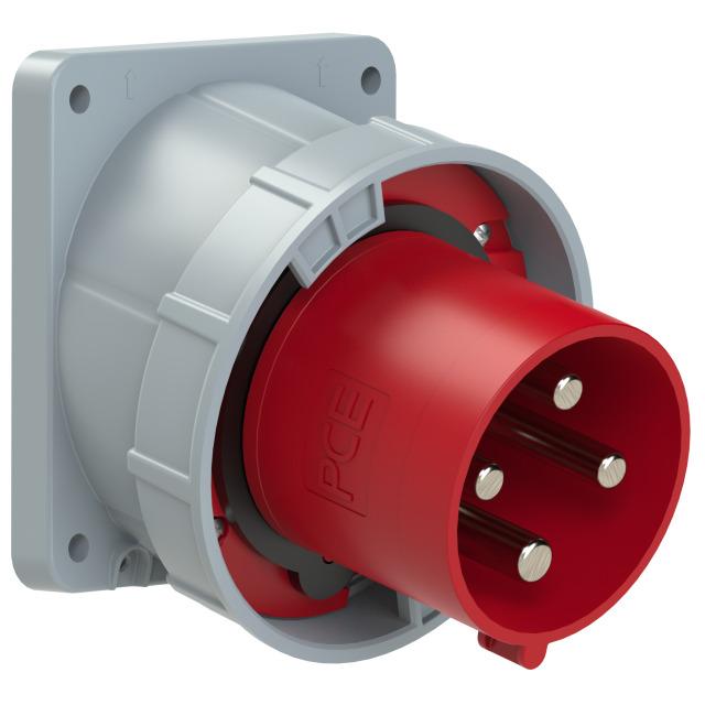 WTYCZKA ODBIORN.SKOŚNA 125A 4P 6H IP67 744-6 PCE