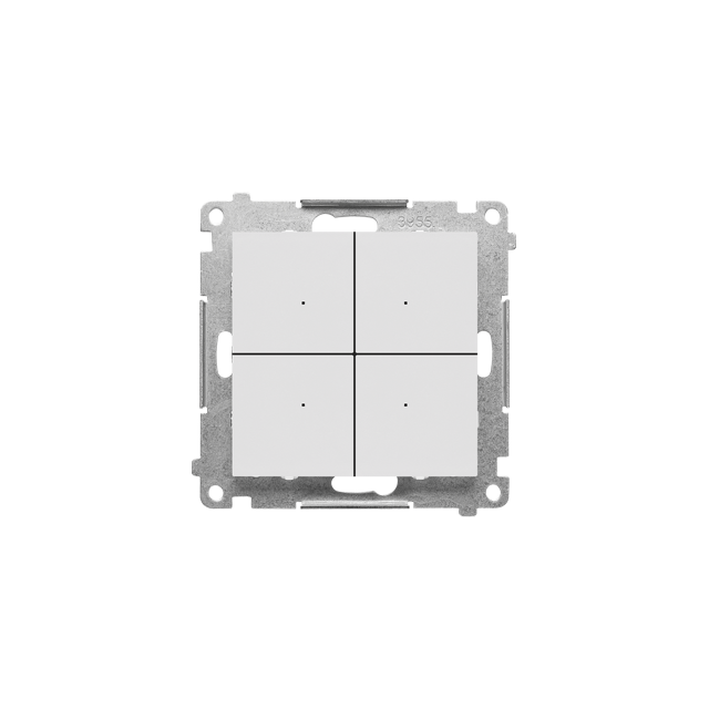 Simon 55 CONTROL B – Nadajnik bateryjny Wi-Fi Jasnoszary mat