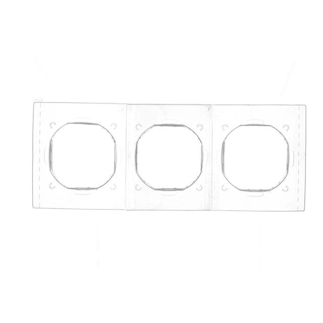 SIMON 54 PREMIUM WMDZ-93xxxx-001 Zestaw uszczelek IP44 do ramki 3-krotnej PREMIUM