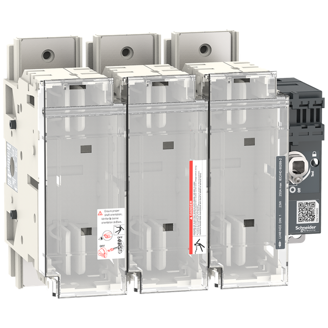 Rozłącznik bezpiecznikowy GSD250, FuPacT, 3P, NH1