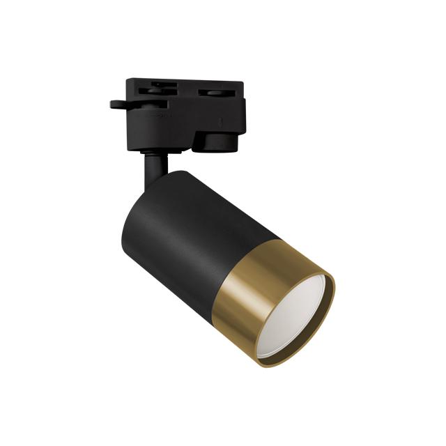 Oprawa do zamontowania na szynoprzewodzie PUZON TRA GU10 BLACK/GOLD