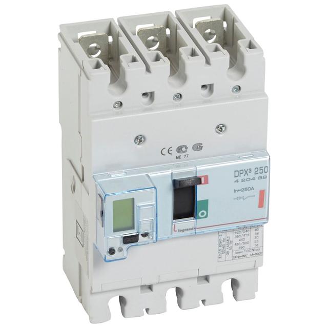 Wyłącznik DPX3? 250 El+P 3P 250A 36kA 420439 LEGRAND
