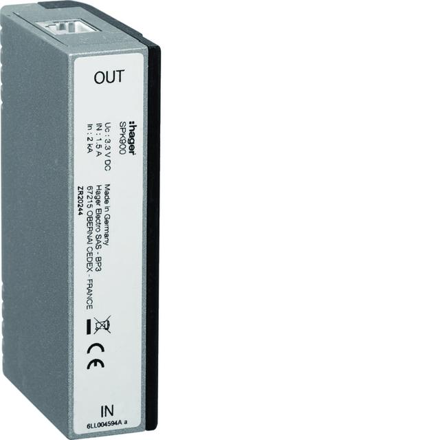 SPD sieci Ethernet Profinet Uc=3,3V DC In=2kA