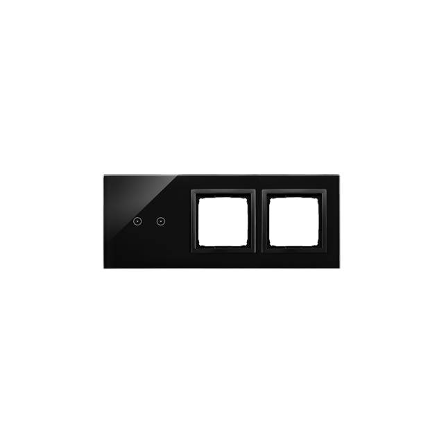 Simon 54 TOUCH WMDZ-01123S-075 Panel dotykowy S54 Touch, 3 moduły, 2 pola dotykowe poziome + 2 otwor DSTR3200/75 KONTAKT