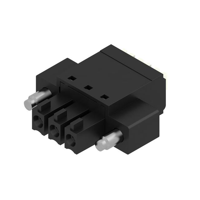 BCF 3.81/03/180F SN BK BX Wtyk PCB (złącze wiązki), listwa z gniazdami, 3.81 mm, Liczba biegunów: 3, PUSH IN, Złącze sprężynowe /50szt./ 1971570000 WEIDMÜLLER