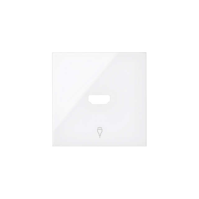 Simon 100 Pokrywa gniazdo HDMI pojedynczego biały 10001094-130 KONTAKT
