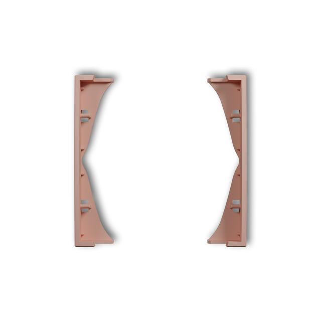 ICON Ramka pośrednia do gniazd podwójnych łososiowy