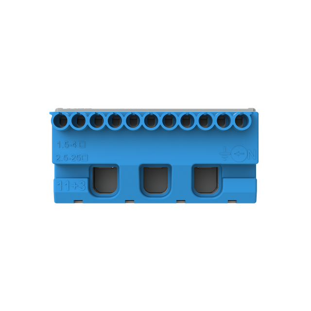 Listwa zaciskowa wtykowa N 11*1,5-4mm2+3*25mm2