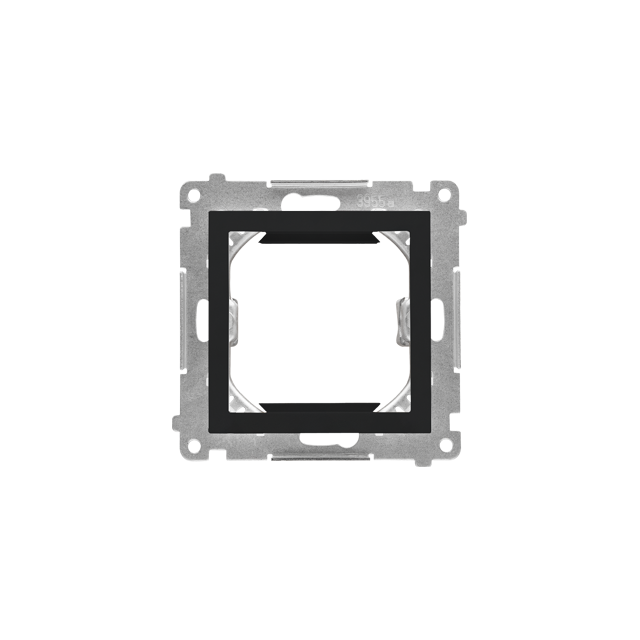 Simon 55 Adapter (przejściówka) na osprzęt standardu 45x45mm Czarny mat TA45.01/149 KONTAKT
